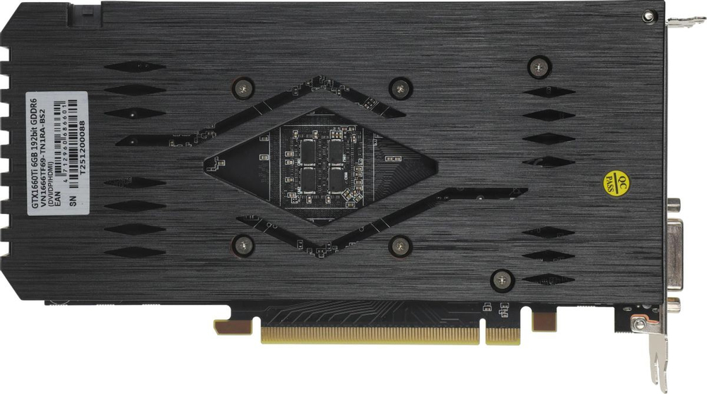 Видеокарта Biostar NVIDIA  GeForce GTX 1660TI VN1666TF69 6ГБ GDDR6, Ret