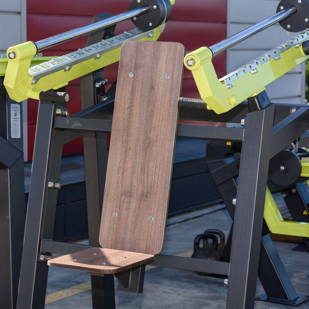 F-2801 Уличный тренажер Жим вверх с переменной нагрузкой ZAVODSPORTA