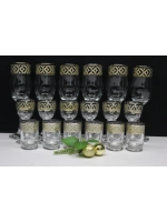 Подарочный набор 18 предметов с бокалом