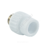 Муфта PP-R комбинированная белая Дн 25х1/2" НР VALFEX 10130125