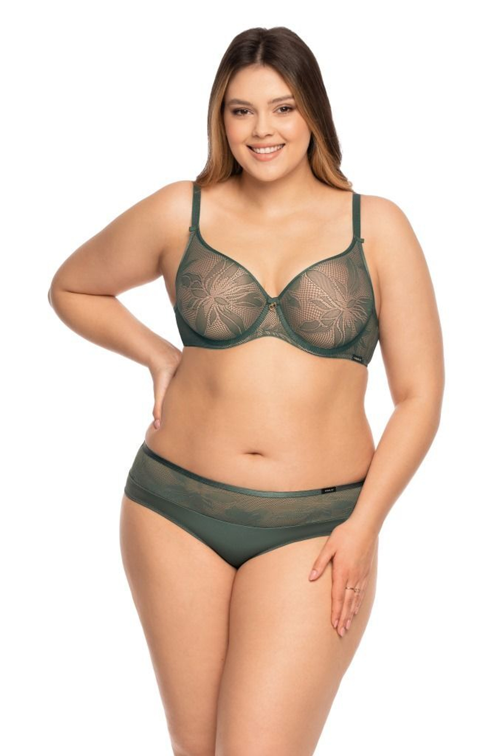 Бюстгальтер Elektra с формованными поролоновыми чашками (Размер: 85D) (Цвет: зеленый)