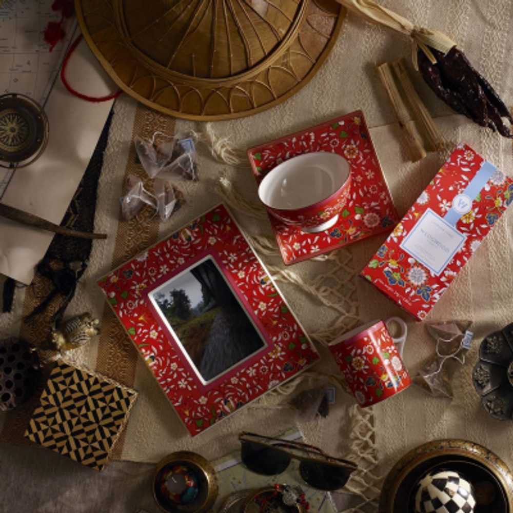 Мелочница Wedgwood Wonderlust Crimson Jewel 15х15 см