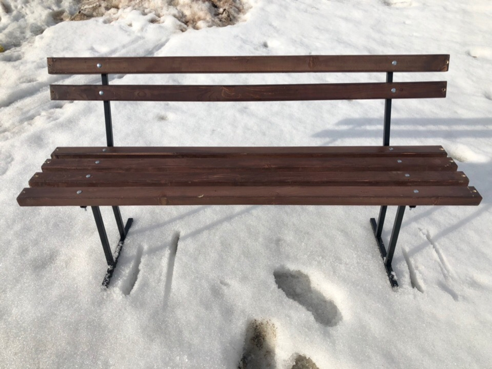 Скамейка "СП со спинкой" 2,0