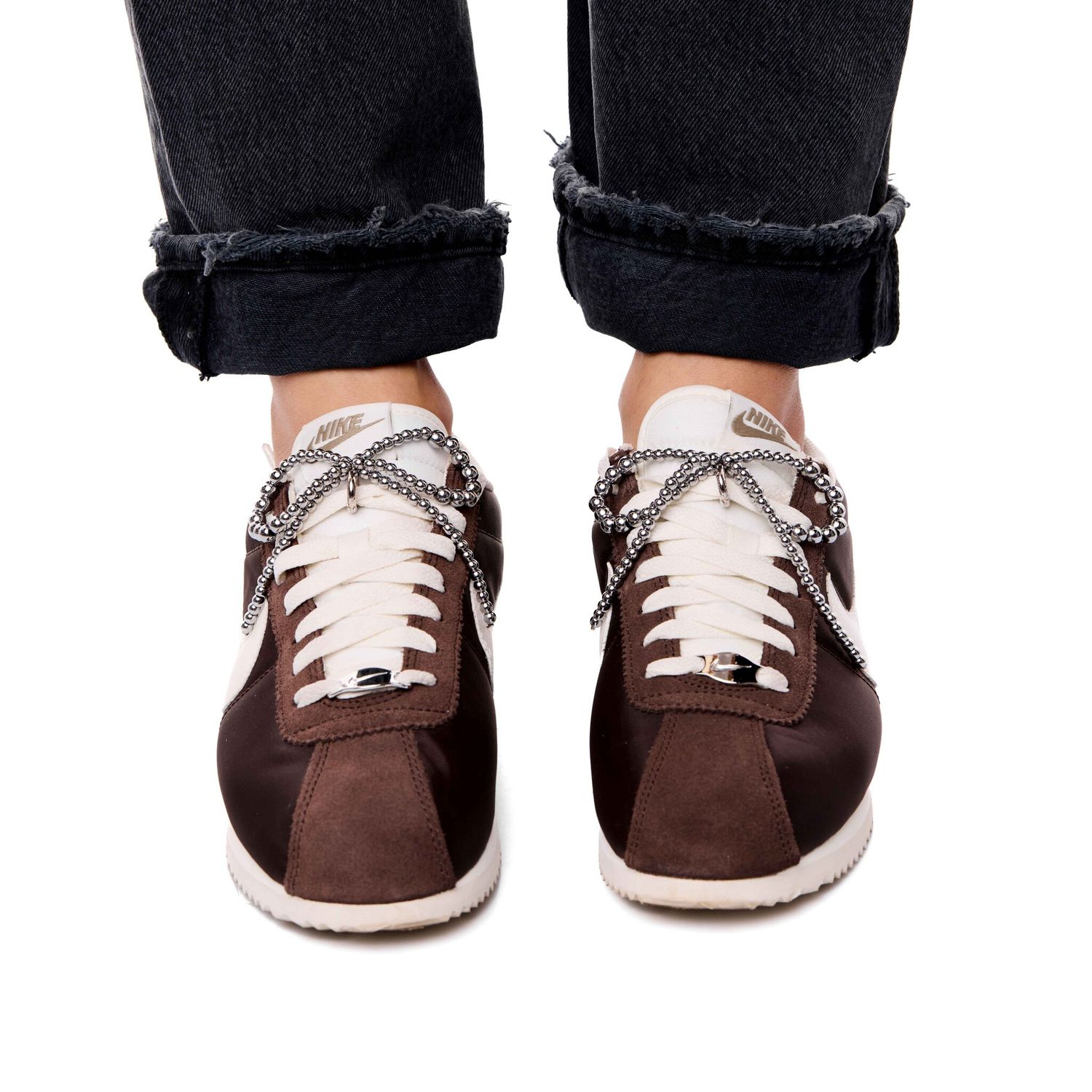 Подвеска на обувь Super Sneakers Bow - Hematite