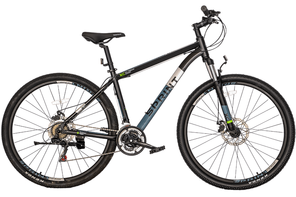 Велосипед TechTeam Sprint 29"х18" черный 2022