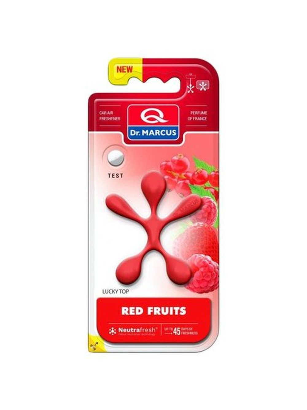 ОСВЕЖИТЕЛЬ С ПОДВЕСКОЙ DR.MARCUS LUCKY TOP RED FRUITS