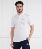 Поло EA7 - белый(3RPF04 PJMAZ)