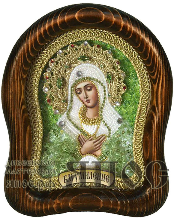 Икона Пресвятая Богородица Умиление бисер