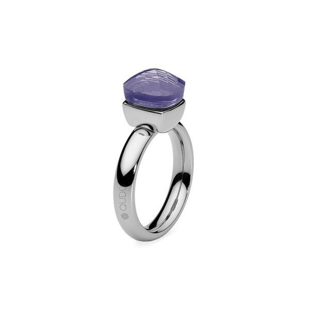 Кольцо Qudo Firenze tanzanite 18 мм 610592/17.8 V/S цвет серебряный, фиолетовый