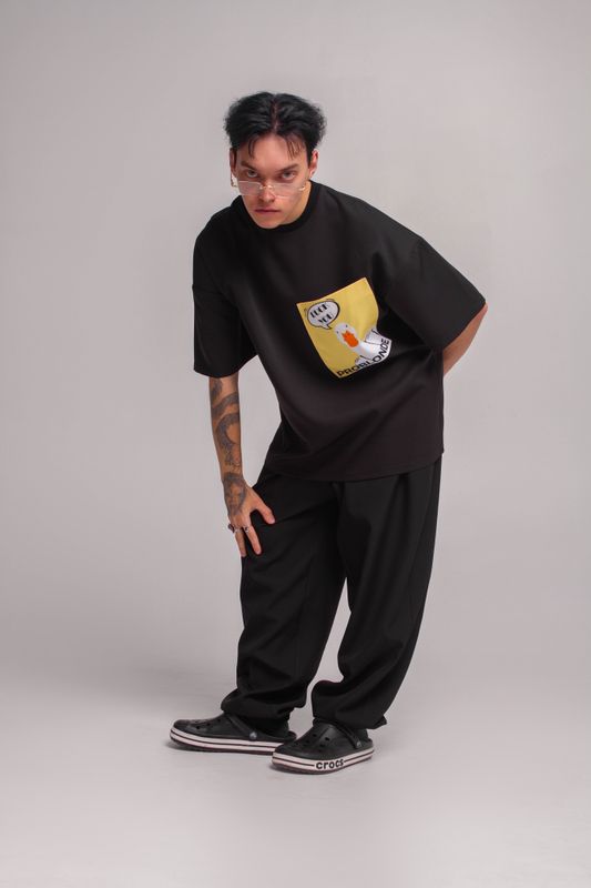 ФУТБОЛКА NUMERO 1 MEN с карманом print Duck