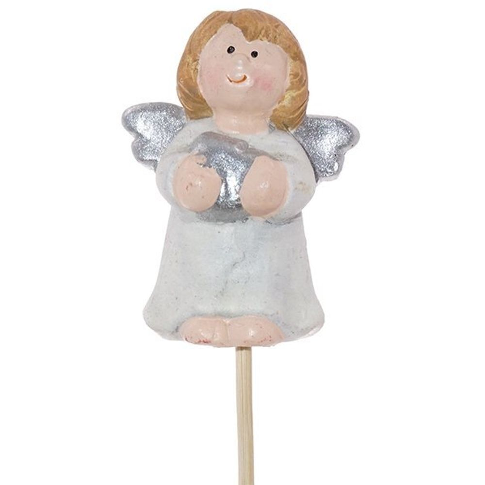 GAEM Фигурка декоративная (вставка) "Ангел", L4,5 W3 H26 см, 4в.