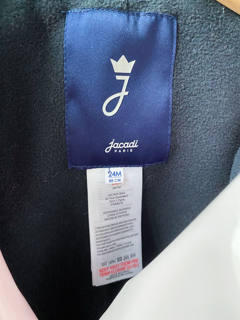 Новая куртка-дождевик Jacadi, 92