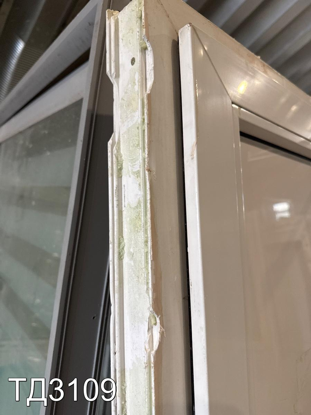 Дверь пластиковая входная Б/У 2020(в) x 900(ш)