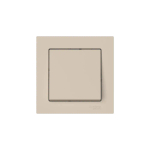 ATLASDESIGN 1-клавишный ВЫКЛЮЧАТЕЛЬ, сх.1, 10АХ, в сборе, быстрозажим. клем., ПЕСОЧНЫЙ