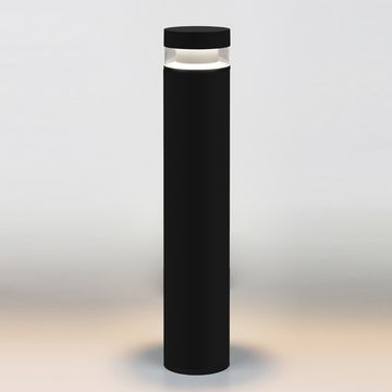 Уличный светодиодный светильник на столбе 1532 TECHNO LED черный Elektrostandard