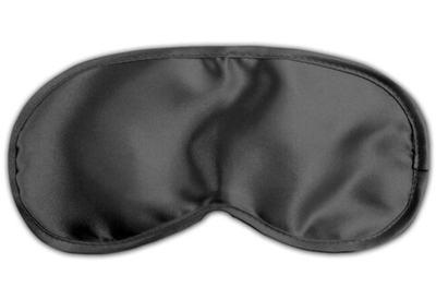 Маска на глаза из полиэстера Fetish Fantasy Series Satin Love Mask (Цвет: черный)