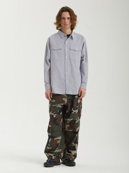 Мужская Рубашка Seersucker Fishing