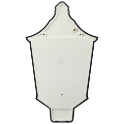 Садово-парковый светильник ЭРА «Ника» НБУ 06-60-003 60Вт черный белое основание матовый | Садово-парковые светильники