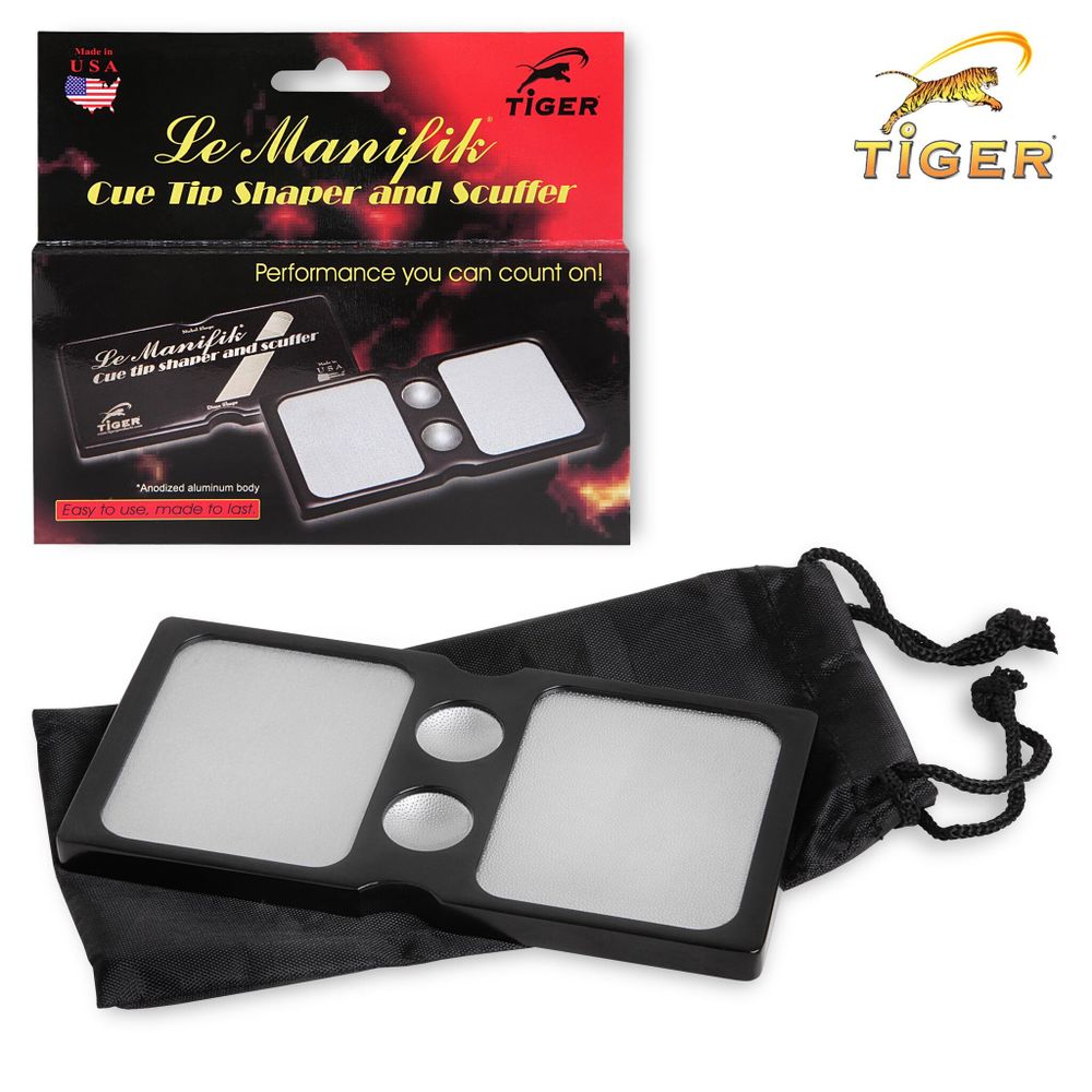 Инструмент для наклейки Tiger Le Manific Cue Tip Shaper &amp;amp; Scuffer