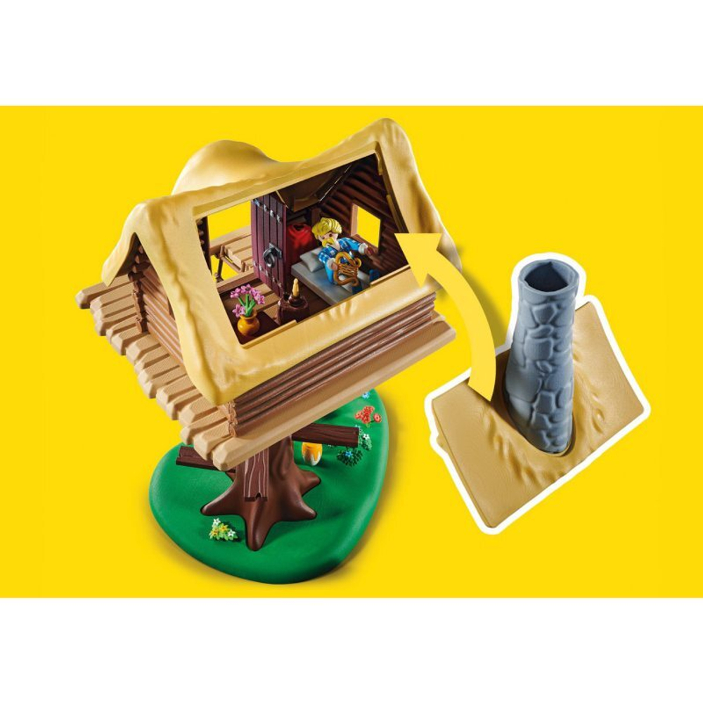 Playmobil - Asterix: Какофоникс с домиком на дереве 71016