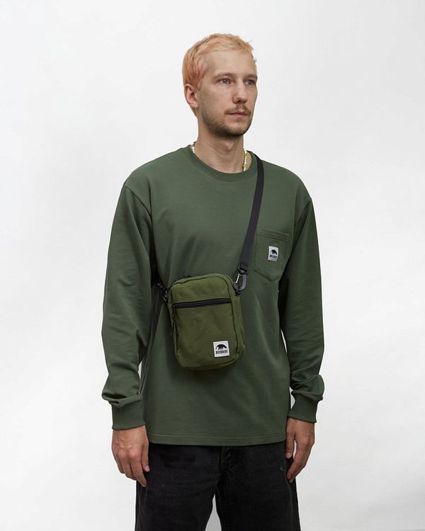 Сумка Crossbody хаки - фото 2
