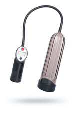 Автоматическая вакуумная помпа Sexus Men Expert (24,5 см, прозрачный с черным ) (Цвет: прозрачный с черным)