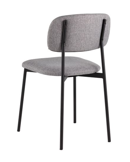 Стул Майло рогожка серый