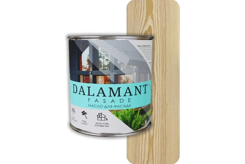 Масло для фасада Dalamant Fasade белый
