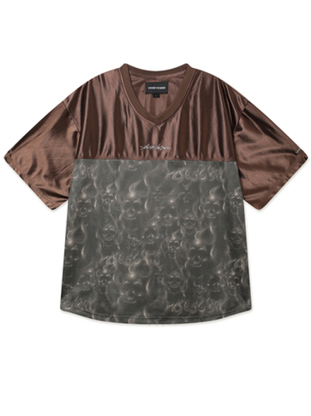 Мужская Футболка Y.e.s Skull Mesh