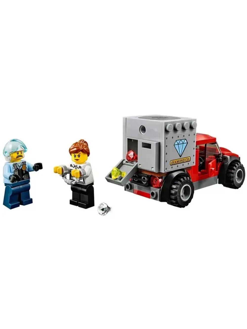 Конструктор Сити Погоня на полицейском вертолёте 236 деталей