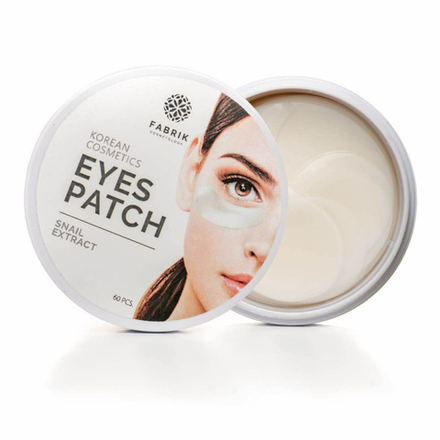 Fabrik Cosmetology Патчи для глаз с экстрактом муцина улитки банка 60шт. *6*36