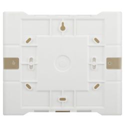 Корпус пластиковый навесной ЭРА TREND ЩРН-П-08 IP41 прозрачная крышка белый | Корпуса пластиковые