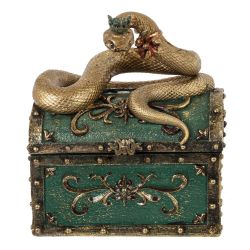 GAEM Шкатулка "Змея", L14 W9 H17 см