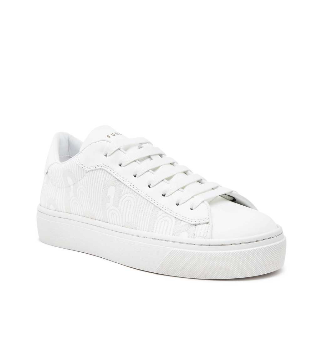 Кожаные кроссовки joylace-up t.20 Furla - белый(YH57FJO BX2763)