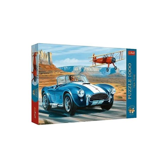 Pazl \ Puzzle \ Пазлы Puzzles - "1000 Premium Plus" - Tea Time: The Desert Race
