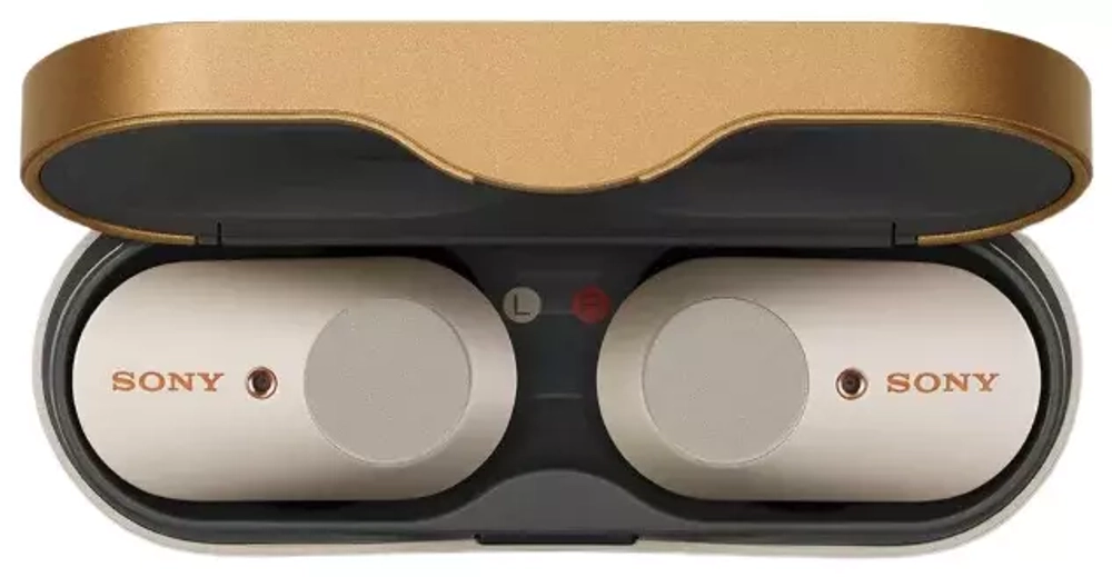 Беспроводные наушники Sony WF-1000XM3, серебристый