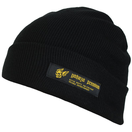 Шапка черная Yakuza Premium 3779