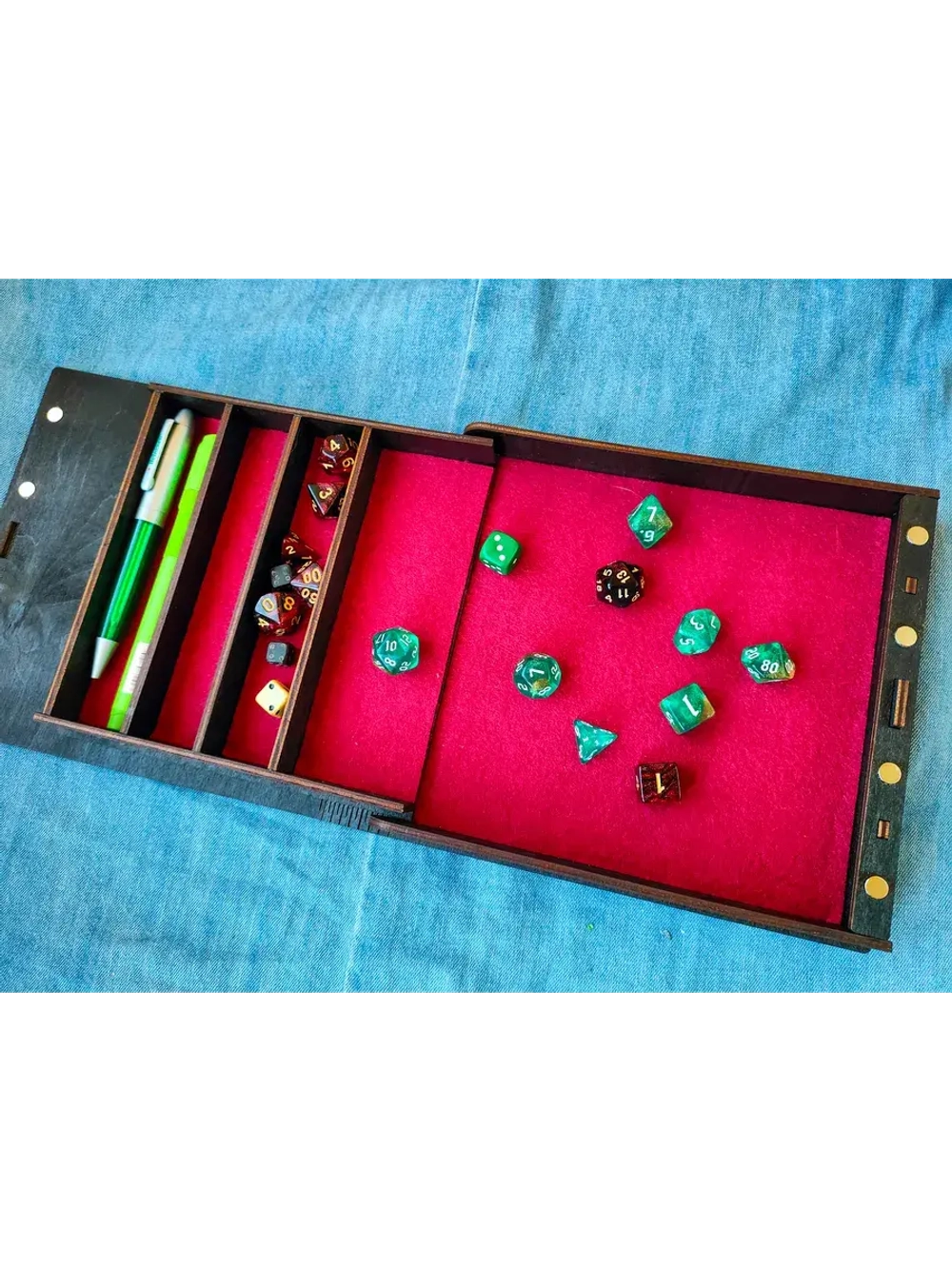 Dice Tray DnD - Дайс Трей лоток для кубиков ДнД и органайзер