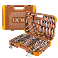 Набор инструментов 1/4" 3/8" 1/2", 216 предметов FORSTIME FT-38841
