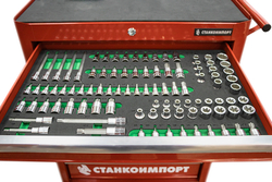 TTF-96R ложемент торцевых головок и бит 96 предметов