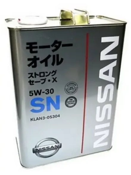 Моторное масло Nissan Strong SN Save X 5W-30