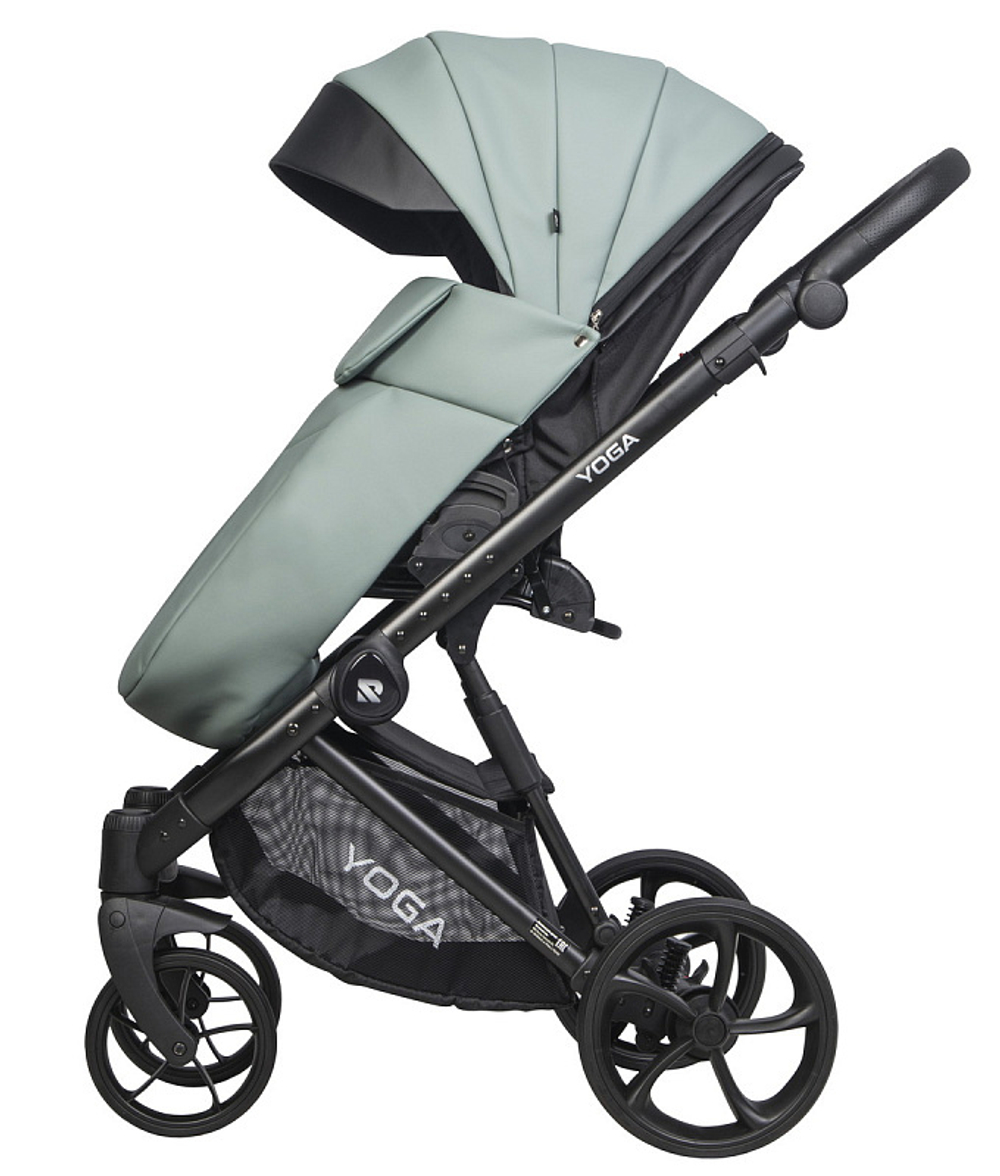 Детская коляска Riko Basic Yoga Ecco 2 в 1 16 Lagoon (зеленый)