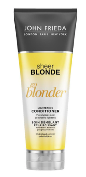 John Frieda Sheer Blonde Go Blonder Кондиционер осветляющий для натуральных, мелированных и окрашенных волос 250 мл