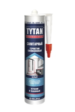 Герметик силиконовый "TYTAN PROFESSIONAL" санитарный белый 280мл