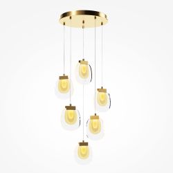 Люстра подвесная светодиодная Maytoni   MOD367PL-L18BBSK