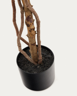 Ficus Искусственное дерево фикус в черном горшке 180 см