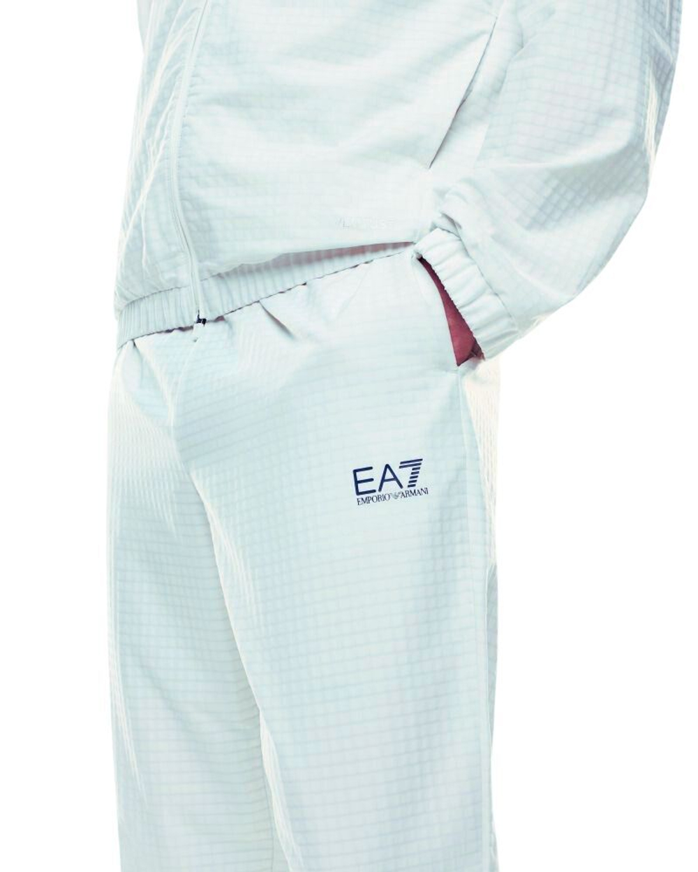 Мужской теннисный костюм EA7 Man Woven - Мятный