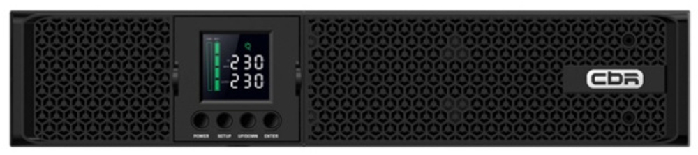 Источник бесперебойного питания CBR PLS-3KRT-8I-LCHERSC