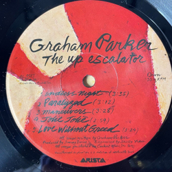 Винтажная виниловая пластинка LP Graham Parker The Up Escalator (Germany 1980)