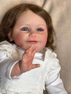 Кукла Реборн мягконабивная 52см в пакете (FA-616A)